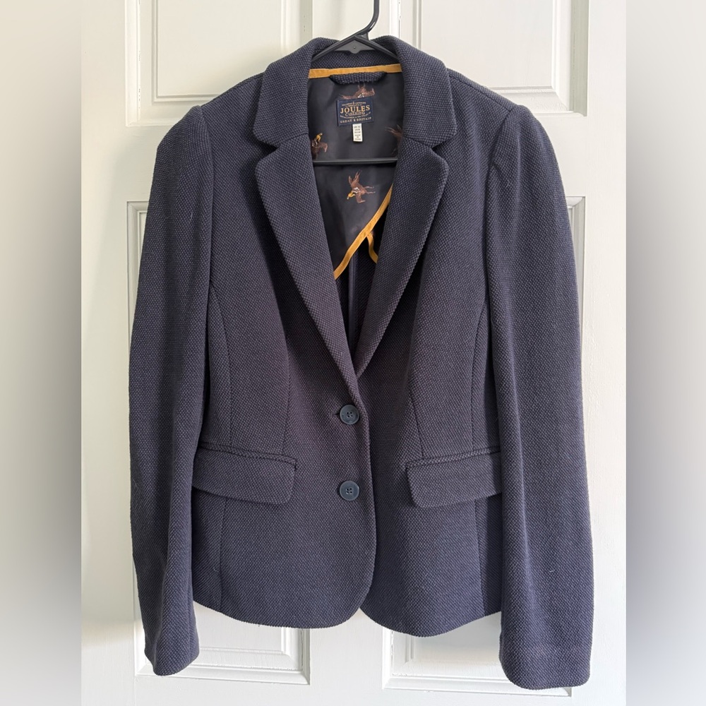 Joules Women's Classic Dark Navy Blazer